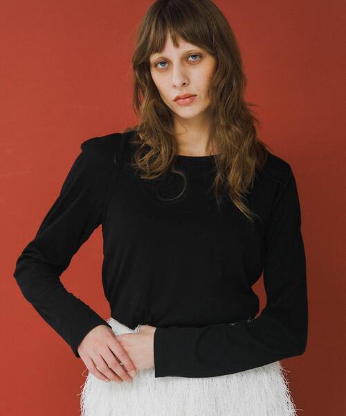 LAATO(ラート)の「layered long set tee(Tシャツ/カットソー・レディース・ライトカーキ/ブラック/ライトブルー・FREE)」の16枚目の写真