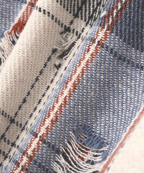 DANKE SCHON(ダンケシェーン)の「DankeSchon/ダンケシェーン/DAMAGE CAMO CHECK L/S SHIRTS(シャツ/ブラウス・レディース・ブルー/モスグリーン・L/M)」の14枚目の写真