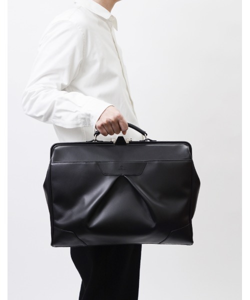 master-piece（マスターピース）の「master-piece / Tact leather ver. 2WAY バックパック / 04024-l（バックパック/リュック・メンズ・ブラック・FREE）」の6枚目の写真