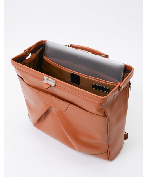 master-piece（マスターピース）の「master-piece / Tact leather ver. 2WAY バックパック / 04024-l（バックパック/リュック・メンズ・ブラック・FREE）」の22枚目の写真