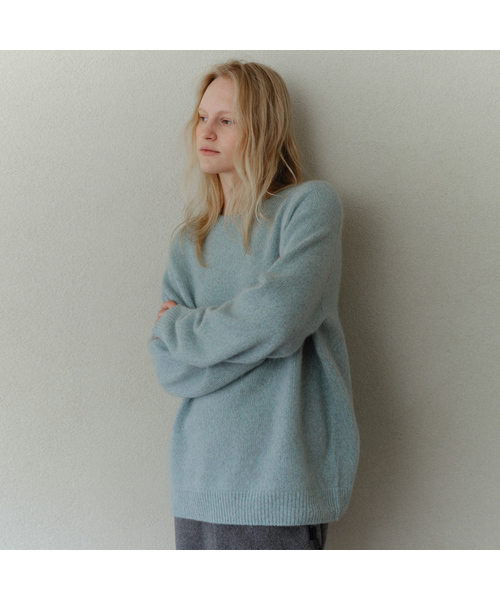Pullover baby alpaca knit