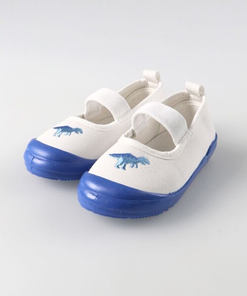 BRANSHES（ブランシェス）の「ワンポイント刺しゅう上履き（スリッポン・キッズ・ピンク/ブルー/ラベンダー/ブラック・16.0cm/15.0cm/19.0cm/18.0cm/17.0cm）」の8枚目の写真