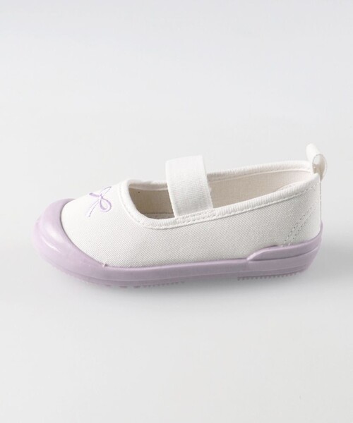 BRANSHES（ブランシェス）の「ワンポイント刺しゅう上履き（スリッポン・キッズ・ピンク/ブルー/ラベンダー/ブラック・16.0cm/15.0cm/19.0cm/18.0cm/17.0cm）」の20枚目の写真