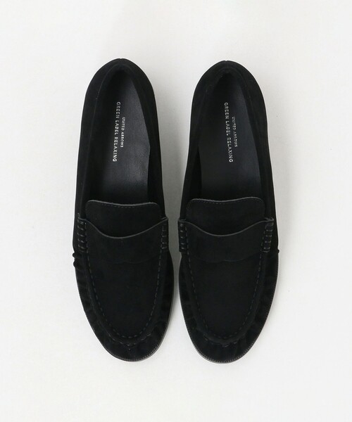 green label relaxing（グリーンレーベルリラクシング）の「ギャザー ローファー（ローファー・レディース・ダークブラウン/ブラック/ベージュ・25cm/22.5cm/24.5cm/23.5cm/24cm/23cm）」の19枚目の写真