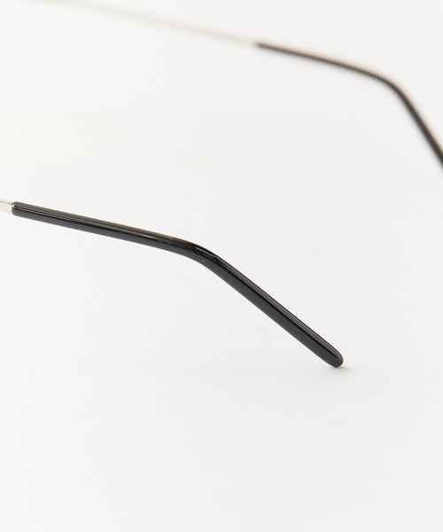 AIM（エイム）の「aim/エイム  ssallai メガネ ダブルブリッジシェイプ クリアレンズ ボストングラス 2026年春夏（メガネ・レディース・シルバー・FREE）」の13枚目の写真