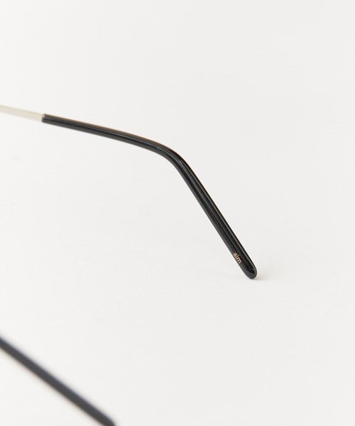 AIM（エイム）の「aim/エイム  ssallai メガネ ダブルブリッジシェイプ クリアレンズ ボストングラス 2026年春夏（メガネ・レディース・シルバー・FREE）」の14枚目の写真