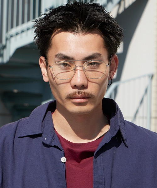 AIM（エイム）の「aim/エイム  ssallai メガネ ダブルブリッジシェイプ クリアレンズ ボストングラス 2026年春夏（メガネ・レディース・シルバー・FREE）」の18枚目の写真