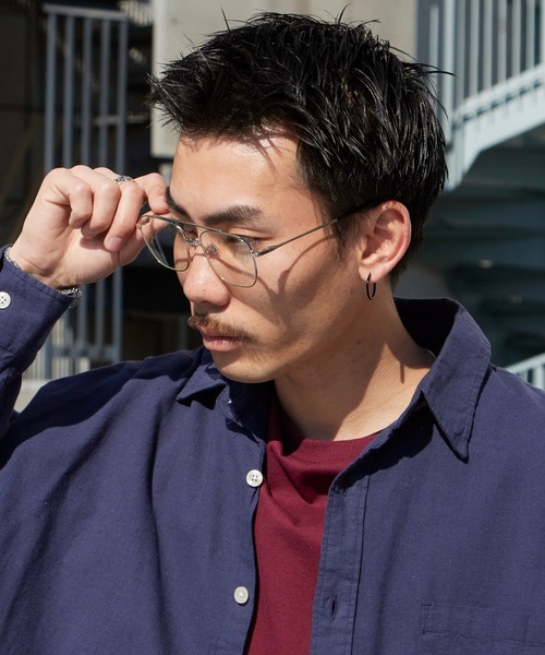 AIM（エイム）の「aim/エイム  ssallai メガネ ダブルブリッジシェイプ クリアレンズ ボストングラス 2026年春夏（メガネ・レディース・シルバー・FREE）」の20枚目の写真