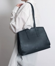 YArKA/ヤーカ】real leather round design one handle big bag [wam10