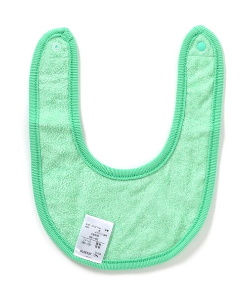 BREEZE（ブリーズ）の「リバーシブルスタイ　マイファーストブリーズ（スタイ/よだれかけ・キッズ・クリーム/アイボリー/チャコール/ミント/オレンジ/イエロー/キャメル/レインボー/レッド・80）」の19枚目の写真