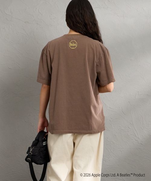 GOOD ROCK SPEED（グッドロックスピード）の「[GOOD ROCK SPEED/グッドロックスピード] 別注 THE BEATLES ロックプリントTシャツ(A Hard Day's Night)【追加】（Tシャツ/カットソー・レディース・ブラウン・M/L/XL）」の18枚目の写真