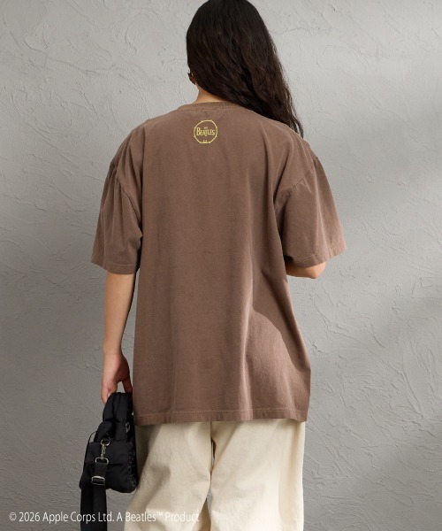 GOOD ROCK SPEED（グッドロックスピード）の「[GOOD ROCK SPEED/グッドロックスピード] 別注 THE BEATLES ロックプリントTシャツ(A Hard Day's Night)【追加】（Tシャツ/カットソー・レディース・ブラウン・M/L/XL）」の15枚目の写真