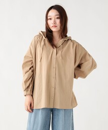 ドビー フーディー ブラウス