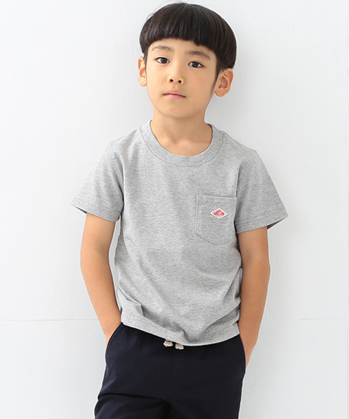 DANTON（ダントン）の「DANTON×ビーミング by ビームス / 40th別注Tシャツ＜KIDS＞（Tシャツ/カットソー・キッズ・ホワイト/グレー/ネイビー・MEDIUM/X-LARGE/LARGE/SMALL）」の3枚目の写真