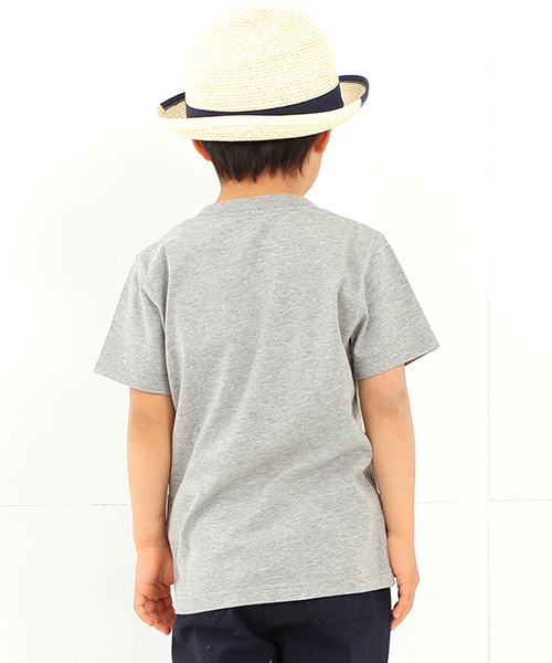 DANTON（ダントン）の「DANTON×ビーミング by ビームス / 40th別注Tシャツ＜KIDS＞（Tシャツ/カットソー・キッズ・ホワイト/グレー/ネイビー・MEDIUM/X-LARGE/LARGE/SMALL）」の6枚目の写真