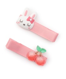 KP DECO（ケーピーデコ）の「mimiちゃん×チェリー ヘアクリップ（バレッタ/ヘアクリップ）」
