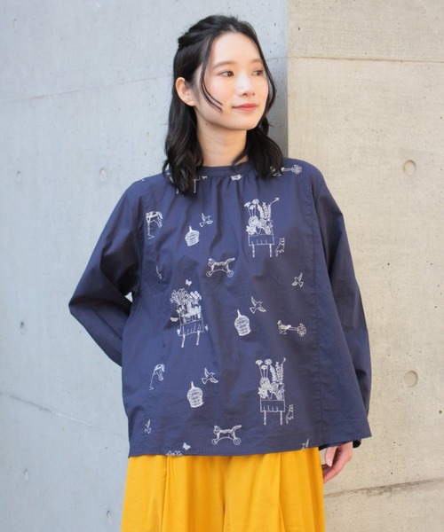 HAKKA｜ハッカのシャツ/ブラウス（刺繍）通販 - ZOZOTOWN