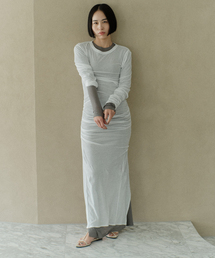 JOURNAL STANDARD | 別注【Ayumi.Hamamoto×JOURNALSTANDARD】Draping Sheer Dress(ワンピース)