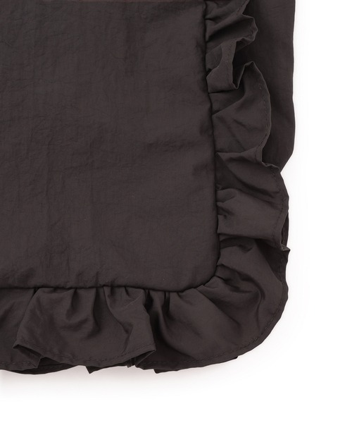 ADAM ET ROPE'(アダムエロペ)の「フリルトートバッグ(トートバッグ・レディース・チャコールグレー/クリーム・FREE)」の14枚目の写真