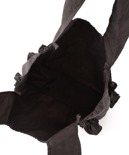 ADAM ET ROPE'(アダムエロペ)の「フリルトートバッグ(トートバッグ・レディース・チャコールグレー/クリーム・FREE)」の15枚目の写真