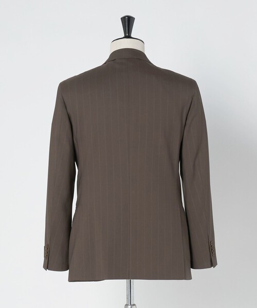 UNITED ARROWS(ユナイテッドアローズ)の「Vitale Barberis Canonico シャドーストライプ シングル 3ボタン スーツ MC―MODEL 撥水(セットアップ・メンズ・モカ・46/48)」の13枚目の写真