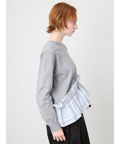 SORIN(ソリン )の「Ruffled Hem Big Knit/ラッフルヘム ビッグニット(ニット/セーター・レディース・その他/ブラック/ダークグレー・38)」の19枚目の写真