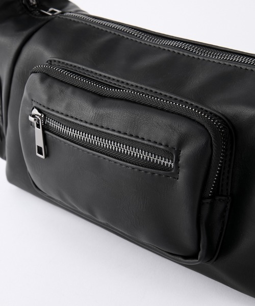 VELNUS（ベルナス）の「【VELNUS】Vintage design multi-way pocket shoulder bag/ヴィンテージデザインマルチwayポケットショルダーバッグ（ショルダーバッグ・メンズ・ブラック/ブラウン・FREE）」の14枚目の写真