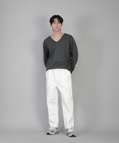 SAINTCREW（セントクルー）の「無地Vネックスウェットシャツ RVS-874 スレートグレー（スウェット・メンズ・その他・LARGE/MEDIUM/SMALL/X-LARGE/XX-LARGE/XXX-LARGE/XXXX-LARGE）」の13枚目の写真