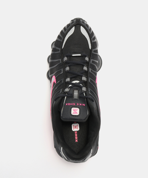 NIKE(ナイキ)の「NIKE / ナイキ W SHOX TL OFF NOIR/METALLIC SILVER-HYPER PINK(スニーカー・レディース・ブラック・24cm/23cm)」の7枚目の写真