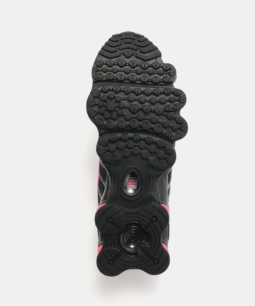 NIKE(ナイキ)の「NIKE / ナイキ W SHOX TL OFF NOIR/METALLIC SILVER-HYPER PINK(スニーカー・レディース・ブラック・24cm/23cm)」の8枚目の写真