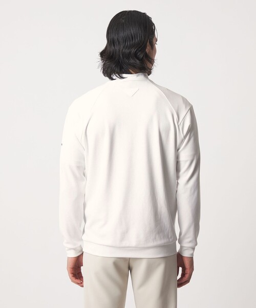 ダブルピケ クウォータージップ プルオーバー 吸水速乾（Tシャツ