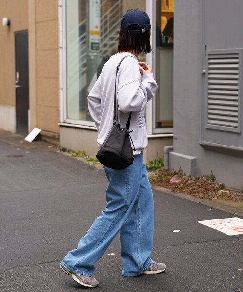 CIAOPANIC TYPY（チャオパニックティピー）の「【ユニセックス】ブルドッグ/犬刺繍ロゴ巾着バッグ（ショルダーバッグ・レディース・ブラック・ONE SIZE）」の13枚目の写真