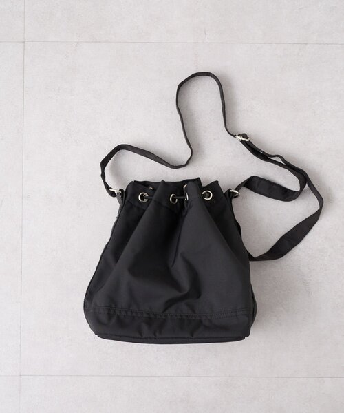 CIAOPANIC TYPY（チャオパニックティピー）の「【ユニセックス】ブルドッグ/犬刺繍ロゴ巾着バッグ（ショルダーバッグ・レディース・ブラック・ONE SIZE）」の16枚目の写真