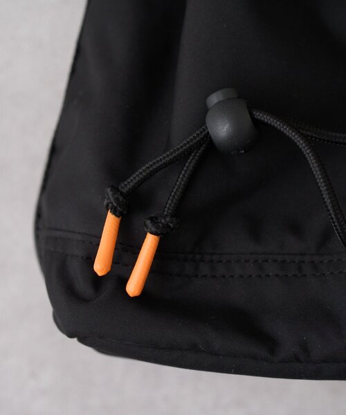 CIAOPANIC TYPY（チャオパニックティピー）の「【ユニセックス】ブルドッグ/犬刺繍ロゴ巾着バッグ（ショルダーバッグ・レディース・ブラック・ONE SIZE）」の17枚目の写真