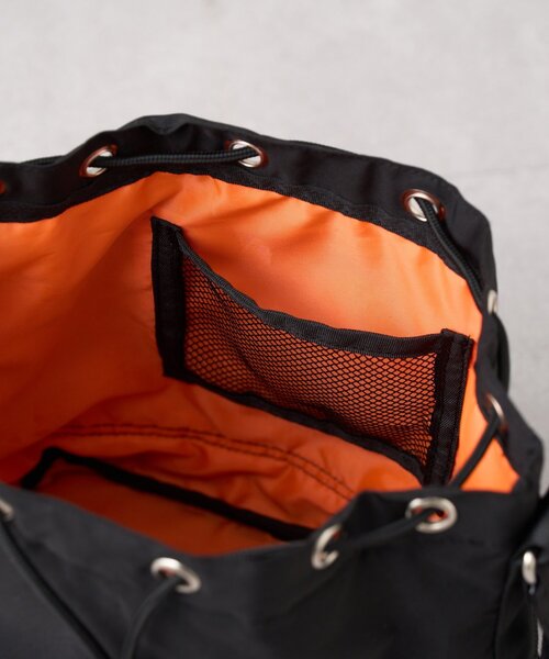 CIAOPANIC TYPY（チャオパニックティピー）の「【ユニセックス】ブルドッグ/犬刺繍ロゴ巾着バッグ（ショルダーバッグ・レディース・ブラック・ONE SIZE）」の20枚目の写真