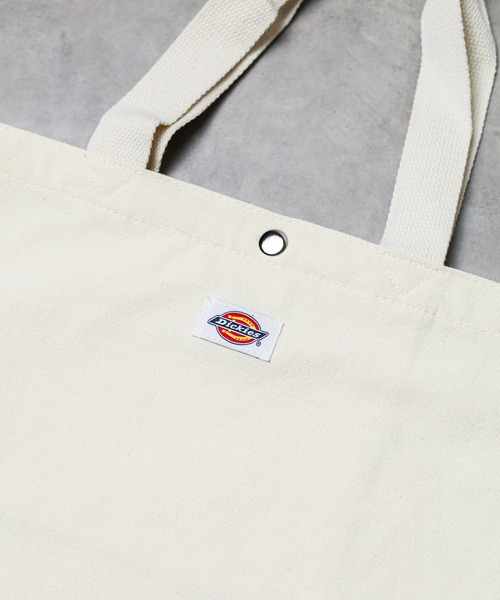Dickies(ディッキーズ)の「【Dickies(ディッキーズ)】CANVAS TOTE BAG(ショルダーバッグ・レディース・オフホワイト・FREE)」の4枚目の写真