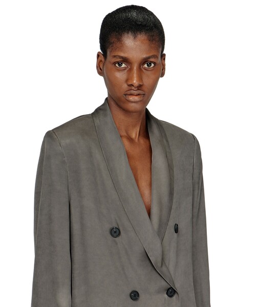 DIESEL（ディーゼル）の「ウィメンズ ジャケット G-AVINA-S1（テーラードジャケット・レディース・グレー・36/38/40/42）」の2枚目の写真