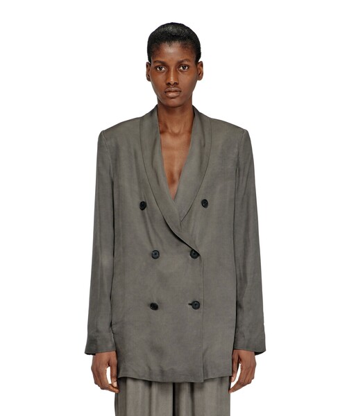 DIESEL（ディーゼル）の「ウィメンズ ジャケット G-AVINA-S1（テーラードジャケット・レディース・グレー・36/38/40/42）」の5枚目の写真