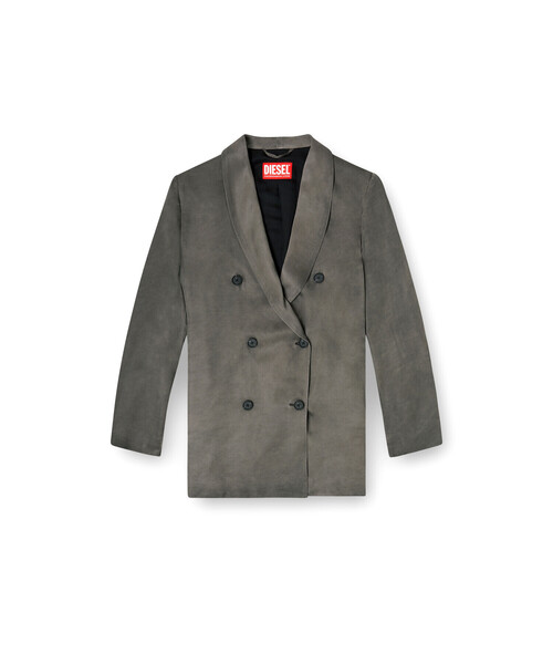 DIESEL（ディーゼル）の「ウィメンズ ジャケット G-AVINA-S1（テーラードジャケット・レディース・グレー・36/38/40/42）」の6枚目の写真