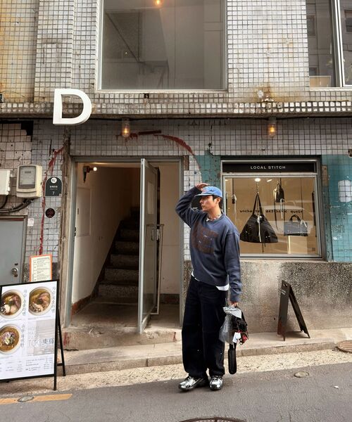 CACTUSDONUTMARKET（カクタスドーナツマーケット）の「Rivet Embroidery Carpenter Trouser-Navy（その他パンツ・レディース・その他・MEDIUM/LARGE）」の5枚目の写真
