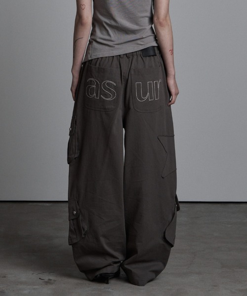 as you are（アズユーアー）の「◇ASYOUARE◇AU パッチ ポケット コットン パンツ AU PATCHED POCKET COTTON PANTS（カーゴパンツ・レディース・チャコール/ブラック・S/M）」の22枚目の写真