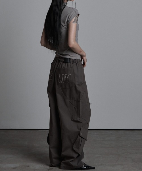 as you are（アズユーアー）の「◇ASYOUARE◇AU パッチ ポケット コットン パンツ AU PATCHED POCKET COTTON PANTS（カーゴパンツ・レディース・チャコール/ブラック・S/M）」の19枚目の写真