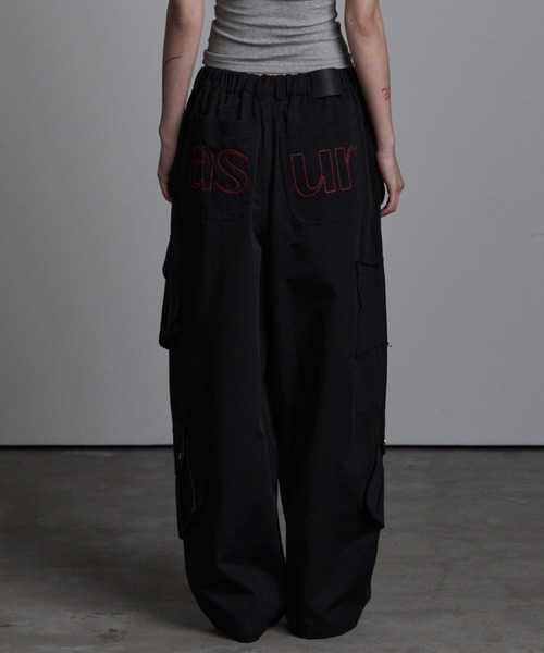 as you are（アズユーアー）の「◇ASYOUARE◇AU パッチ ポケット コットン パンツ AU PATCHED POCKET COTTON PANTS（カーゴパンツ・レディース・チャコール/ブラック・S/M）」の12枚目の写真