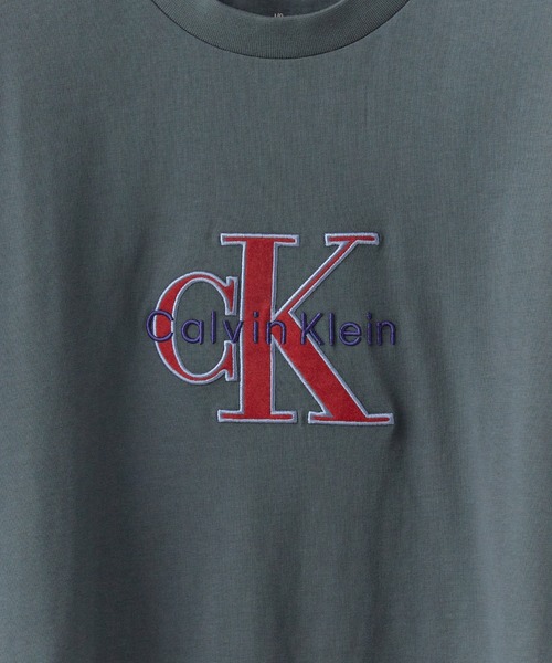 Calvin Klein(カルバン・クライン)の「Calvin Klein/カルバンクライン SS 16S TRICOLOR MONOLOGO GRAPHIC TEE 半袖Tシャツ 秋 秋服 2026年秋冬(Tシャツ/カットソー・メンズ・ホワイト/ブラック/ブルー・M/L/XL)」の9枚目の写真