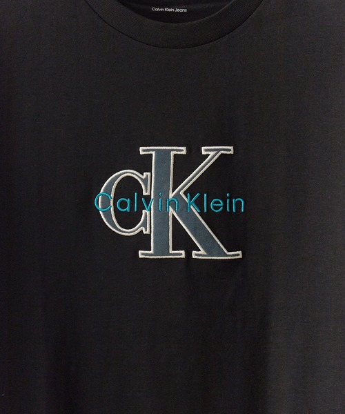 Calvin Klein(カルバン・クライン)の「Calvin Klein/カルバンクライン SS 16S TRICOLOR MONOLOGO GRAPHIC TEE 半袖Tシャツ 秋 秋服 2026年秋冬(Tシャツ/カットソー・メンズ・ホワイト/ブラック/ブルー・M/L/XL)」の10枚目の写真
