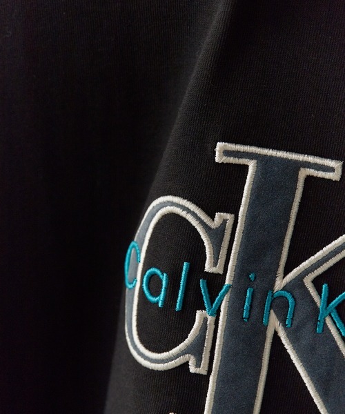 Calvin Klein(カルバン・クライン)の「Calvin Klein/カルバンクライン SS 16S TRICOLOR MONOLOGO GRAPHIC TEE 半袖Tシャツ 秋 秋服 2026年秋冬(Tシャツ/カットソー・メンズ・ホワイト/ブラック/ブルー・M/L/XL)」の6枚目の写真