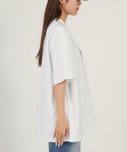 Calvin Klein(カルバン・クライン)の「Calvin Klein/カルバンクライン SS 16S TRICOLOR MONOLOGO GRAPHIC TEE 半袖Tシャツ 秋 秋服 2026年秋冬(Tシャツ/カットソー・メンズ・ホワイト/ブラック/ブルー・M/L/XL)」の5枚目の写真
