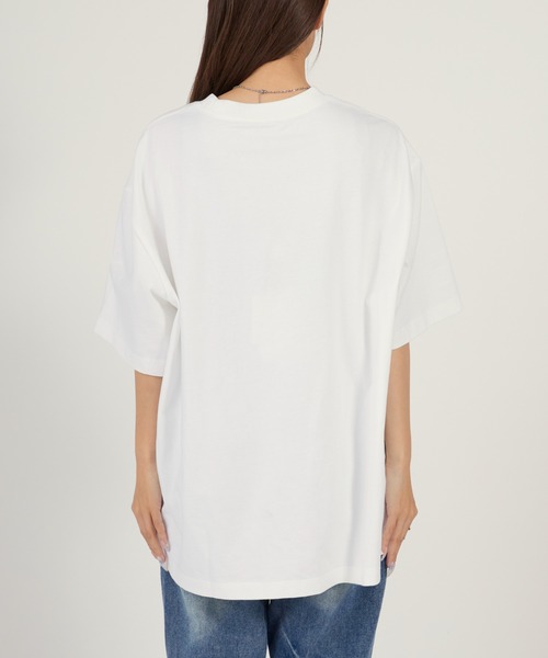 Calvin Klein(カルバン・クライン)の「Calvin Klein/カルバンクライン SS 16S TRICOLOR MONOLOGO GRAPHIC TEE 半袖Tシャツ 秋 秋服 2026年秋冬(Tシャツ/カットソー・メンズ・ホワイト/ブラック/ブルー・M/L/XL)」の4枚目の写真