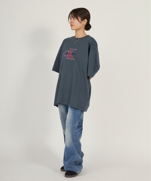 Calvin Klein(カルバン・クライン)の「Calvin Klein/カルバンクライン SS 16S TRICOLOR MONOLOGO GRAPHIC TEE 半袖Tシャツ 秋 秋服 2026年秋冬(Tシャツ/カットソー・メンズ・ホワイト/ブラック/ブルー・M/L/XL)」の15枚目の写真