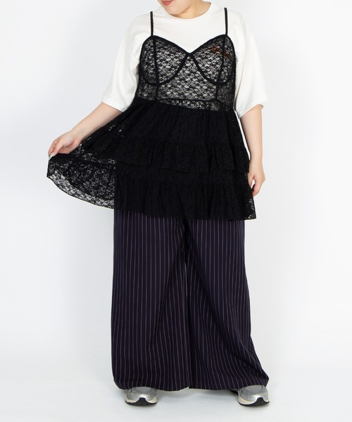 PUNYUS（プニュズ）の「トレーニーTシャツ（Tシャツ/カットソー・レディース・ホワイト/サックスブルー・1/2/3/4/5）」の16枚目の写真